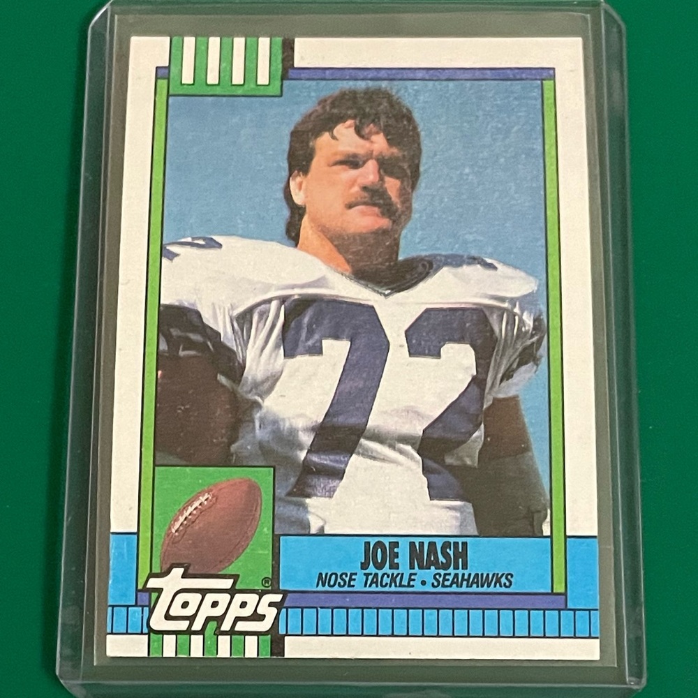 Joe Nash #343 1990 Topps Football Trading Card